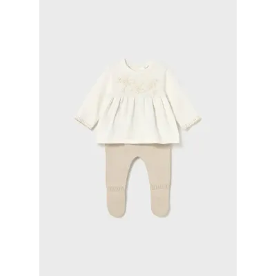 Komplet półśpiochy tricot 