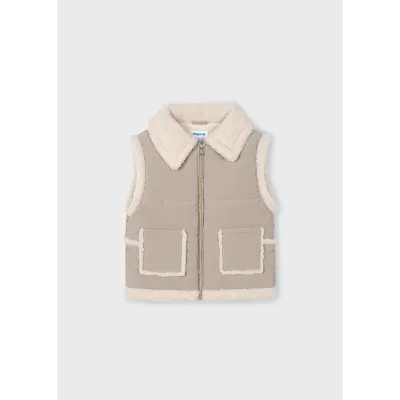 Kamizelka z kożuszkiem 