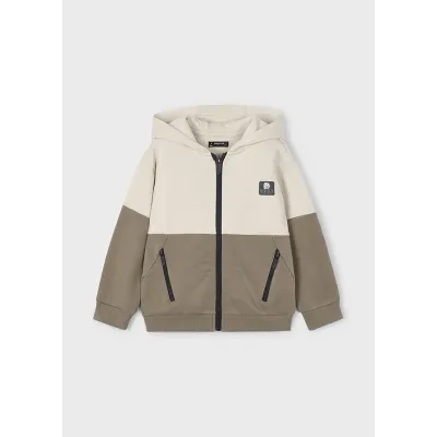 Bluza łączone tkaniny 