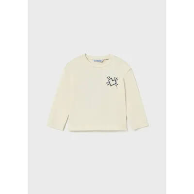 Koszulka d/r z printem z tyłu 