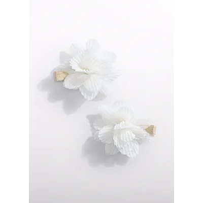 Zestaw spinek plisowany tiul 