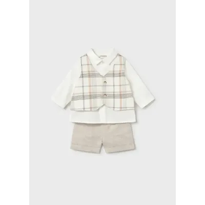 Komplet szorty i kamizelka 