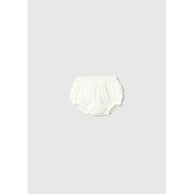 Majtki dzianina z falbankami 