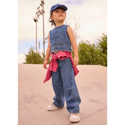 Długie spodnie denim 