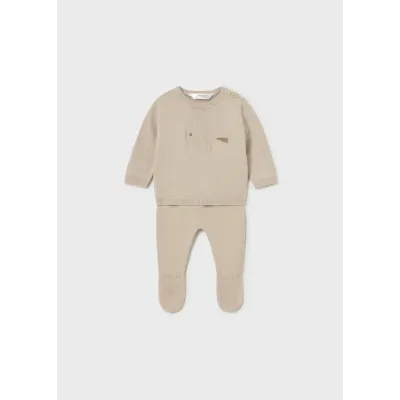 Komplet półśpiochy tricot 