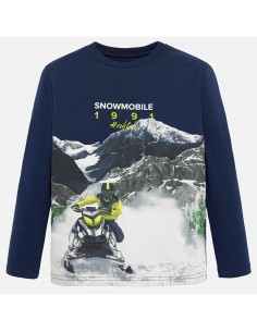 Koszulka d/r "snowmobile" 