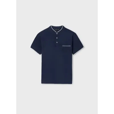 Polo k/r kołnierzyk stójka 