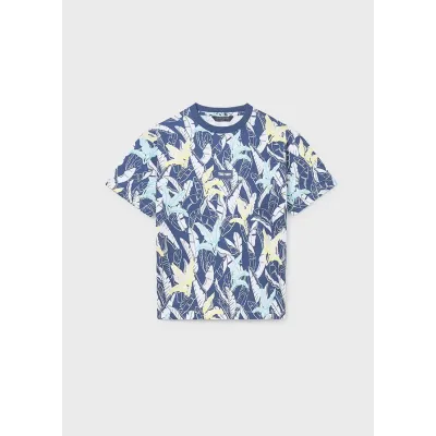 Koszulka k/r we wzory 