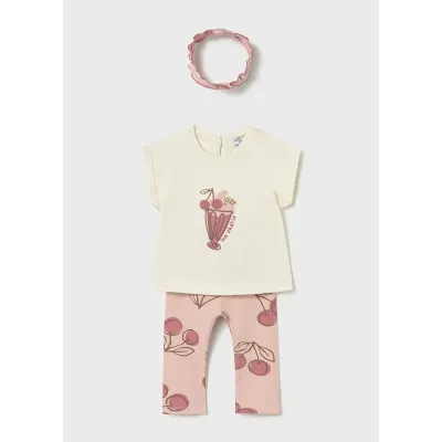 Komplet z legginsami i opaską 