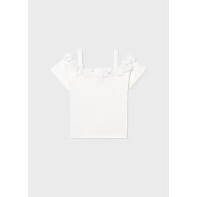 Koszulka k/r kwiaty 3d 