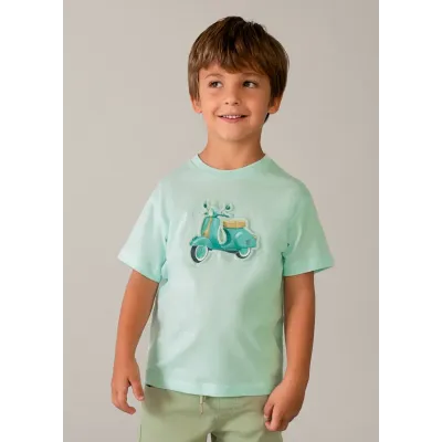 Koszulka k/r embossed vespa 
