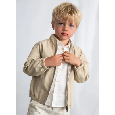 Lniana kurtka dwustronna 