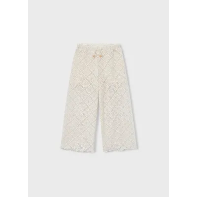 Spodnie długie szydełko 