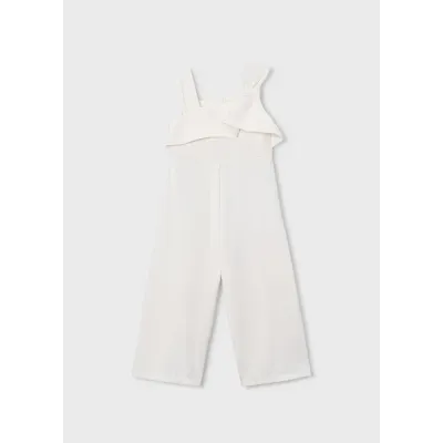 Kombinezon z krepy z wiązanie 