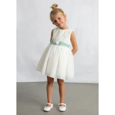 Sukienka tiul z haftem 