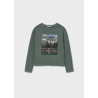 Koszulka d/r barwiona 