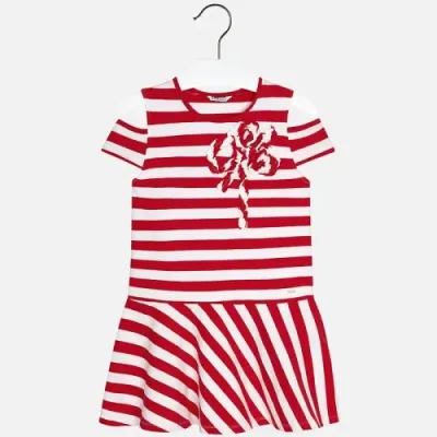 Sukienka dzianina paski 