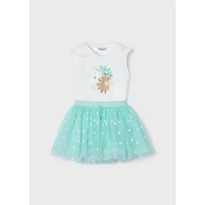 Komplet spódnica tiulowa wzor 