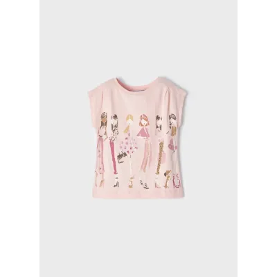 Koszulka k/r laleczki 