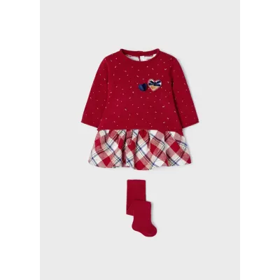 Komplet spódniczka i rajstopy 